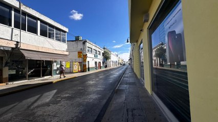 Así arrancó el 2026 en Mérida: baja actividad comercial y poca afluencia en el Centro Histórico