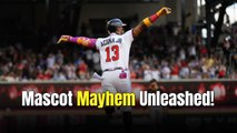 Atlanta Braves Mascot Suffers Embarrassing Moment During Game