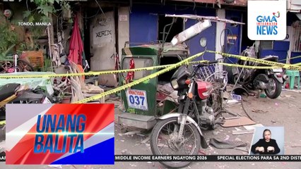 2, sugatan sa malakas na pagsabog sa Tondo habang sinasalubong ang Bagong Taon | Unang Balita