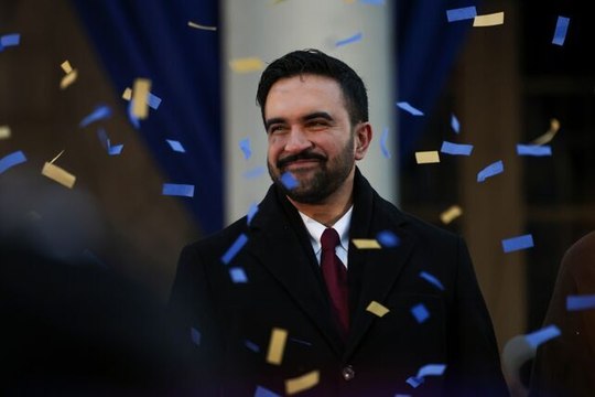 Bernie Sanders Swears in Zohran Mamdani as NYC Mayor