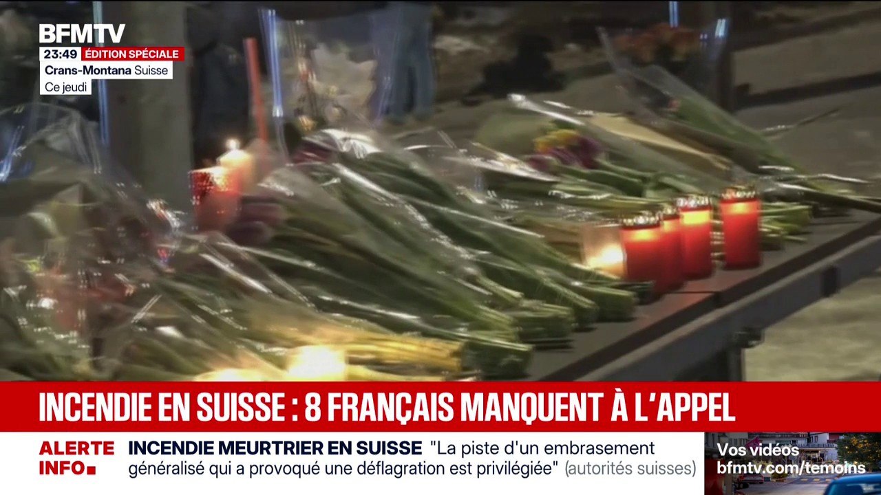 "Ce sont juste des jeunes qui sont sortis pour s'amuser et qui ne sont pas rentrés chez eux": le choc après l'incendie mortel à Crans-Montana