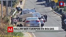 En Puebla, encuentran cinco bolsas llenas de restos humanos