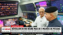 Réveillon do Rio de Janeiro reúne mais de 5 milhões de pessoas