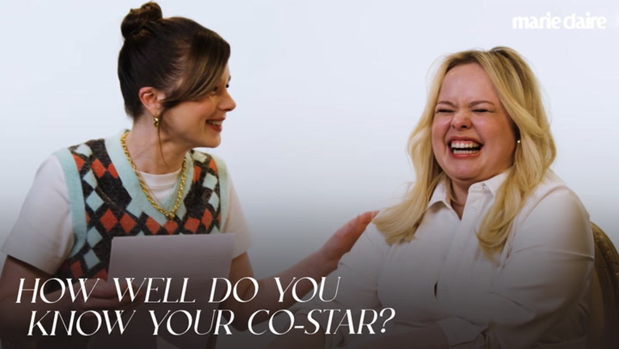 Claudia Jessie & Nicola Coughlan | How Well Do You Know Your Co-Star | Marie Claire