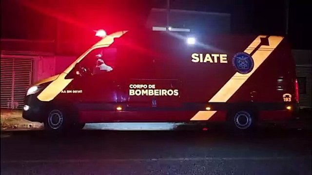 Mulher cai de escada de sobrado no bairro Esmeralda e é levada para UPA com ferimentos na face