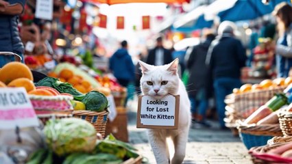 ???? #CuteCat Adventure Mama Cat & Kitten Catch Fish and Cook by the Forest Stream #CatMom Moments ????????