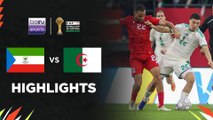 Equatorial Guinea 1-3 Algeria | AFCON 25 | Match Highlights