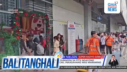 Mahigit 39,000 pasahero, dumagsa sa PITX ngayong tapos na ang holiday break; inaasahang mas maraming pasahero sa January 5 | Balitanghali