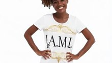 Camiseta técnica blanca para mujer – colección J.A.M.L
