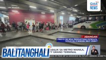 Mga pasaherong pabalik sa Metro Mania, dumagsa sa Lipa City Grand Terminal | Balitanghali