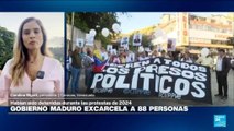 Informe desde Caracas: Gobierno Maduro libera a 88 personas detenidas en protestas de 2024