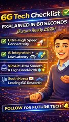 6G Technology Checklist Explained | Future Internet Features