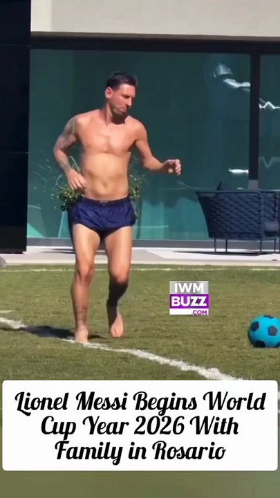 Lionel Messi Begins World Cup Year 2026 With Family in Rosario