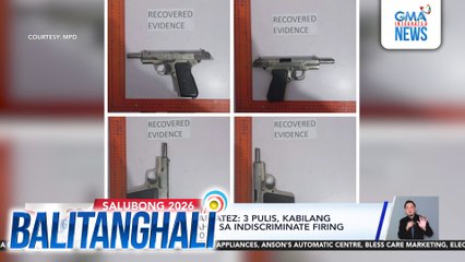 3 cops arrested for indiscriminate firing - PNP | Balitanghali