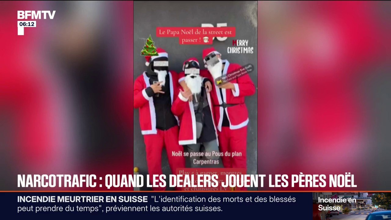 Narcotrafic: quand les dealers se font passer pour le père Noël