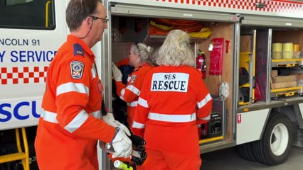 Emergency services kept busy a hot weather downs trees