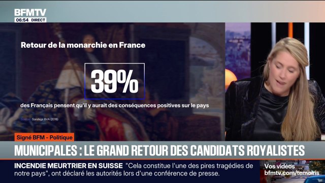 SIGNÉ BFM - Municipales: le grand retour des candidats royalistes