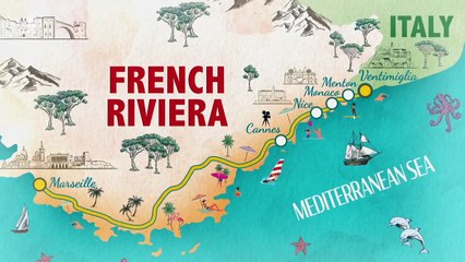 Sandi's Great Riviera Rail Trip - Season 1 Episode 1 - Marseille to Saint-Tropez