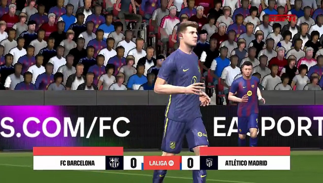 DFL 26 GAMEPLAY - BARCELONA vs. ATLÉTICO DE MADRID - LA LIGA 25/26 - FIFA 16 MOBILE | HD