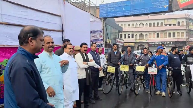 मैराथन, साइकिल रैली व दूध के साथ राजस्थान पत्रिका भीलवाड़ा स्थापना दिवस का सतरंगी जश्न