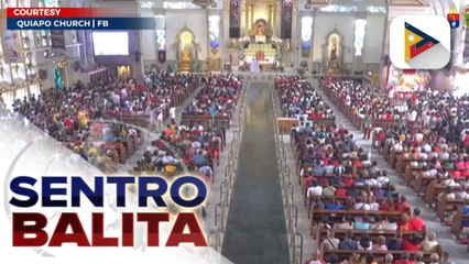 Libu-libong deboto, nagtungo sa Quiapo Church para sa First Friday Mass ng 2026 | ulat ni Gab Villegas