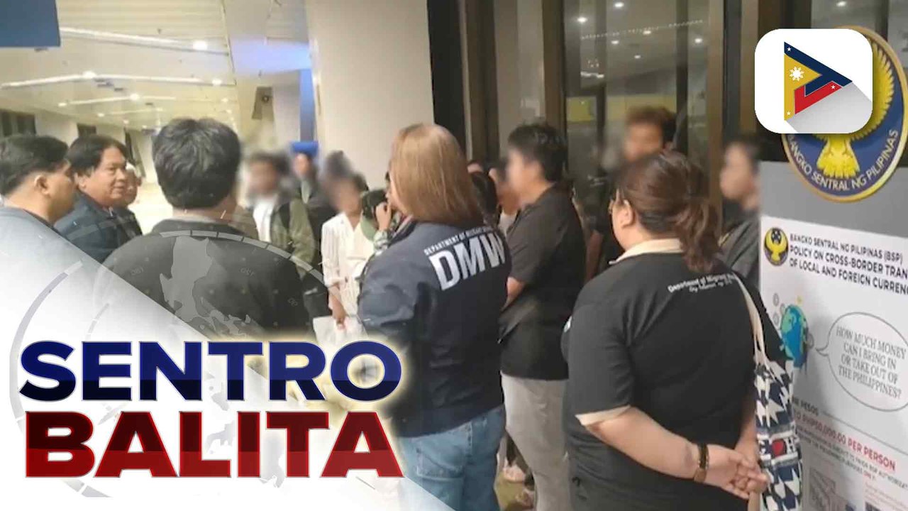 35 Pilipino mula sa Cambodia, ligtas na na-repatriate sa bansa ayon sa DMW