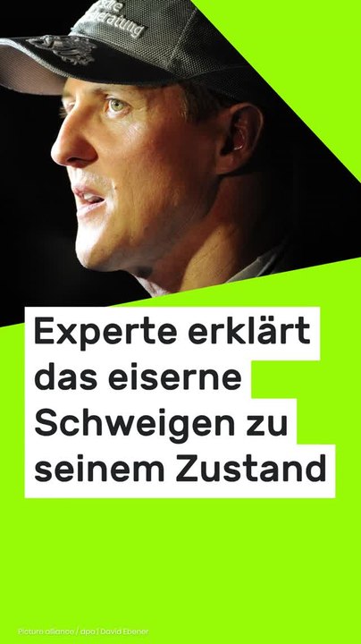No Glomex Michael Schumacher: Experte erklärt das eiserne Schweigen zu seinem Zustand