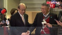 雙柯破冰笑了！ 柯文哲密會柯建銘：總預算該處理就要處理