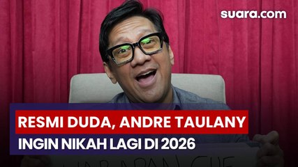 Resmi Duda, Andre Taulany Ingin Nikah Lagi di 2026