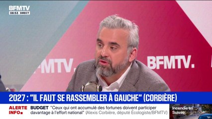 Union de la gauche: "En automne, nous souhaitons qu'il y ait la désignation d'un candidat commun", déclare Alexis Corbière