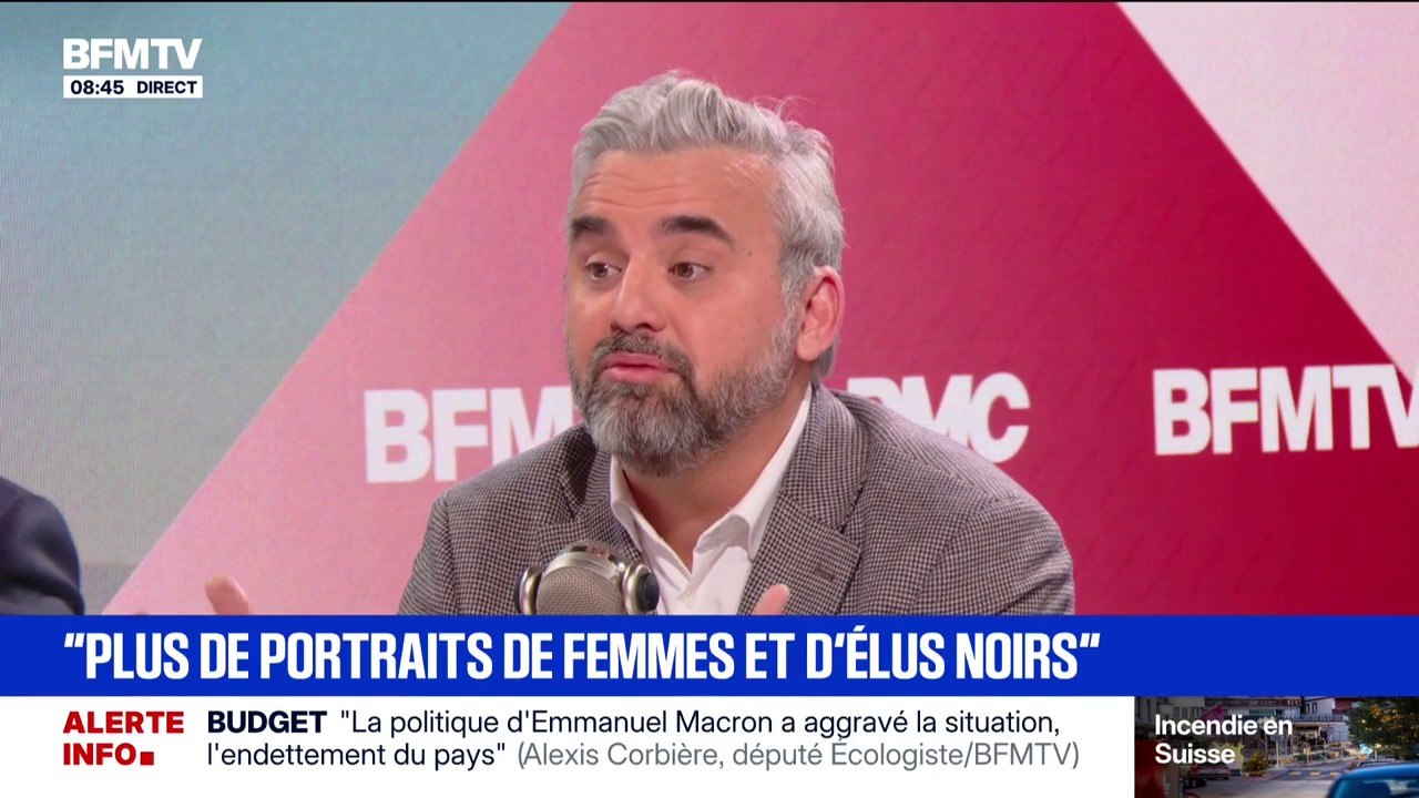 "Notre histoire doit être transmise à l'image de ce que nous sommes dans notre réalité": Alexis Corbière souhaite voir plus de portraits de femmes et d'élus noirs à l'Assemblée nationale
