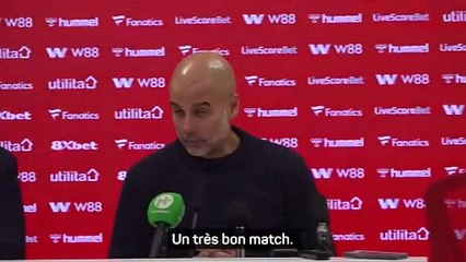Guardiola : ''Rodri a prouvé qu'il était le meilleur à son poste''
