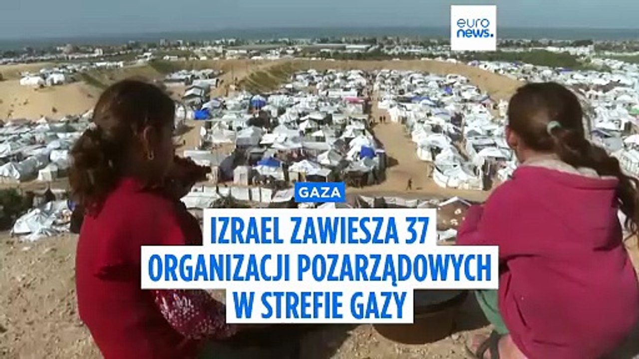 Izrael twierdzi, że "wyegzekwuje" zakaz dla 37 organizacji pozarządowych w Strefie Gazy