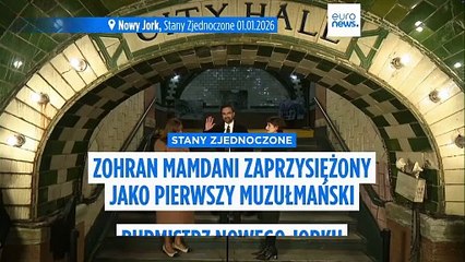 Zohran Mamdani obiecuje rządzić "ekspansywnie i śmiało" w przemówieniu inauguracyjnym jako burmistrz Nowego Jorku