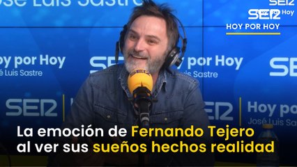Fernando Tejero se emociona: de idolatrar a Sabina y a Ana Belén, a ser su amigo