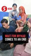 Seven siblings receive MyKad after years of waiting