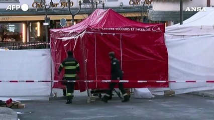 Strage di Capodanno, polizia e vigili del fuoco al lavoro a Crans-Montana