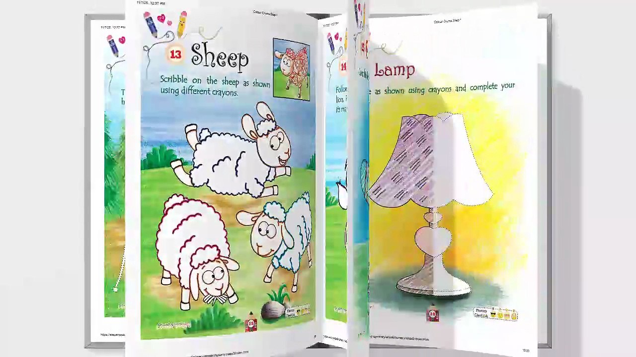 Colouring Books For Nursery Kids by Elegant Publishers