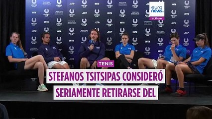 Tsitsipas se abre en una entrevista y reconoce haber pensado en la retirada del tenis en 2025