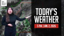 Today's Weather, 5 P.M. | JAN. 2, 2026