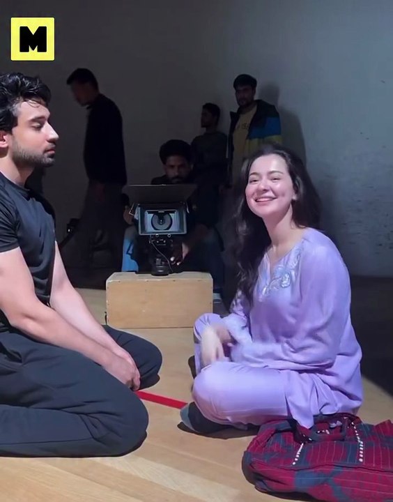 Haniya Amir doing fun