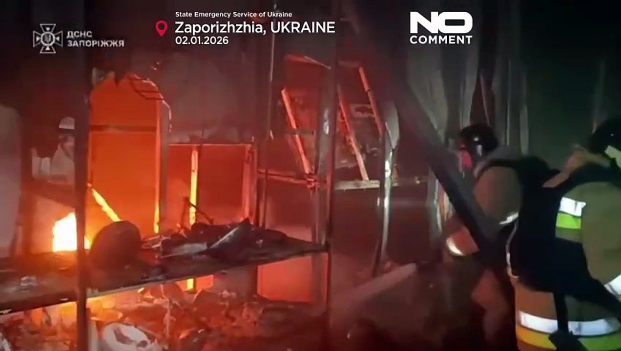 Attacchi aerei russi a Zaporizhzhia: nessuna vittima