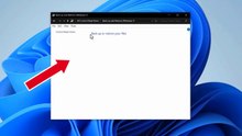 Solve blank or empty Backup and Restore on Windows 11, 10, 8, and 7