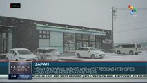 Japan: Heavy snowfall in east and west regions intensifies cold snap in mountainous areas