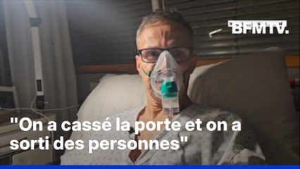 Incendie à Crans-Montana: le témoignage d'un habitant qui a aidé des gens à sortir du bar