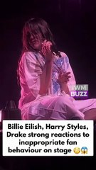 When fans go too far, stars like Harry Styles, Billie Eilish and Drake respond in real time on stage. Do you support these reactions?