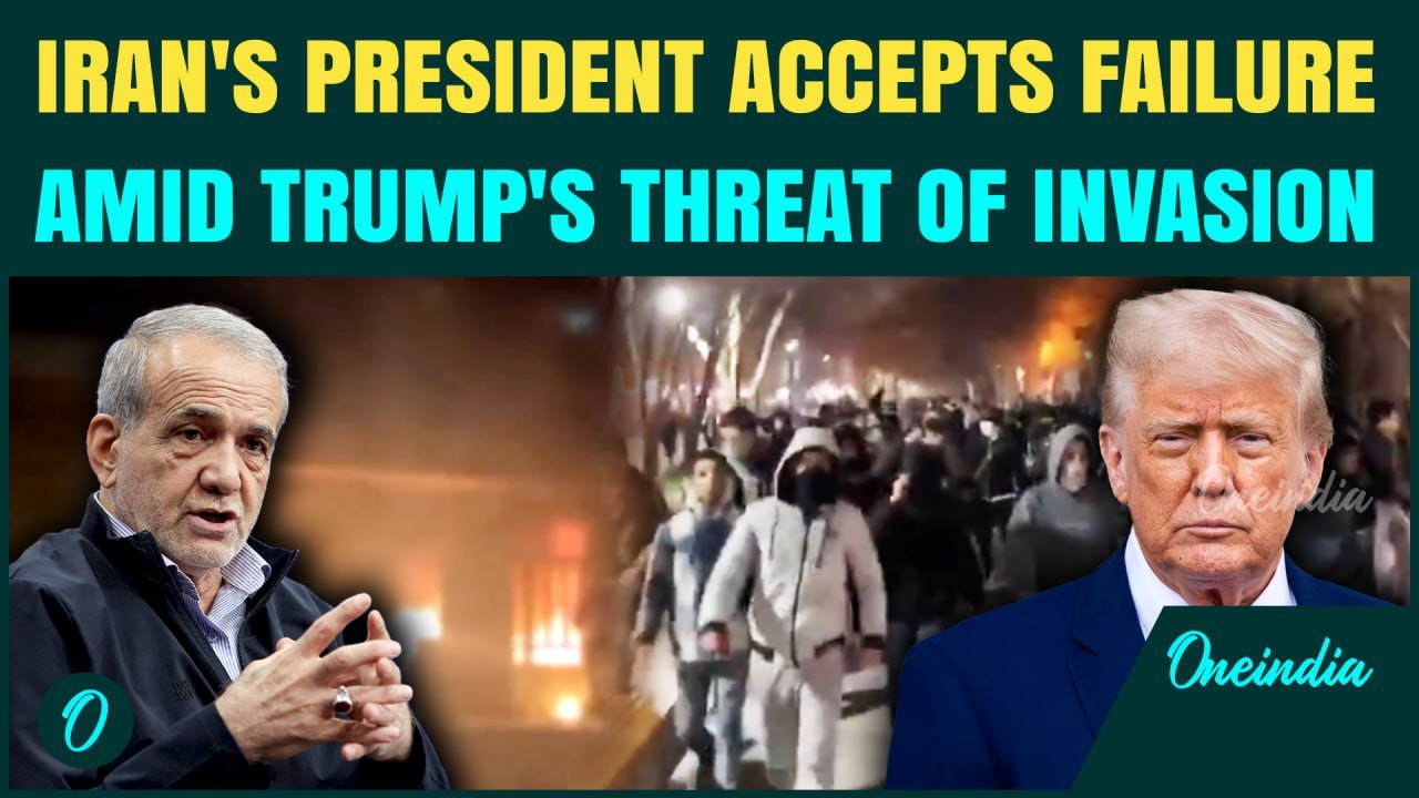 ‘We Have Failed’: Iran’s President SHOCKS Natio...