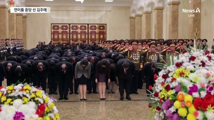 김주애, 금수산궁전 첫 참배…北 후계 공식화?