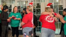 Single Mom Who Never Complained About Car Troubles Gets Surprised With New Ride From Bosses For Christmas | Happily TV