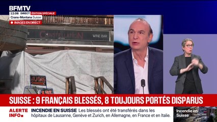 Incendie en Suisse: "Lorsque le poumon est atteint, le diagnostic bascule totalement", explique MauricMimoun, chirurgien spécialisé des brûlés à l'hôpital Trousseau (Paris)